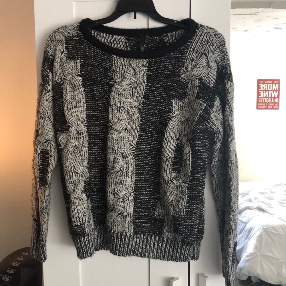 Black and Grey sweater